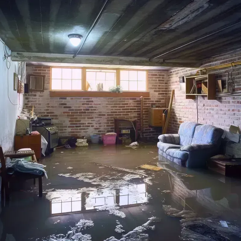 Flooded Basement Cleanup in La Harpe, IL